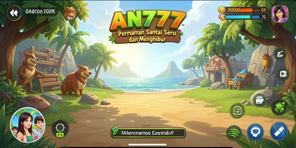 Gameplay menarik AN777 yang penuh warna dan tantangan.