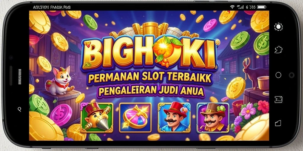 Tampilan gameplay BIGHOKI dengan slot yang menarik dan mengasyikkan.