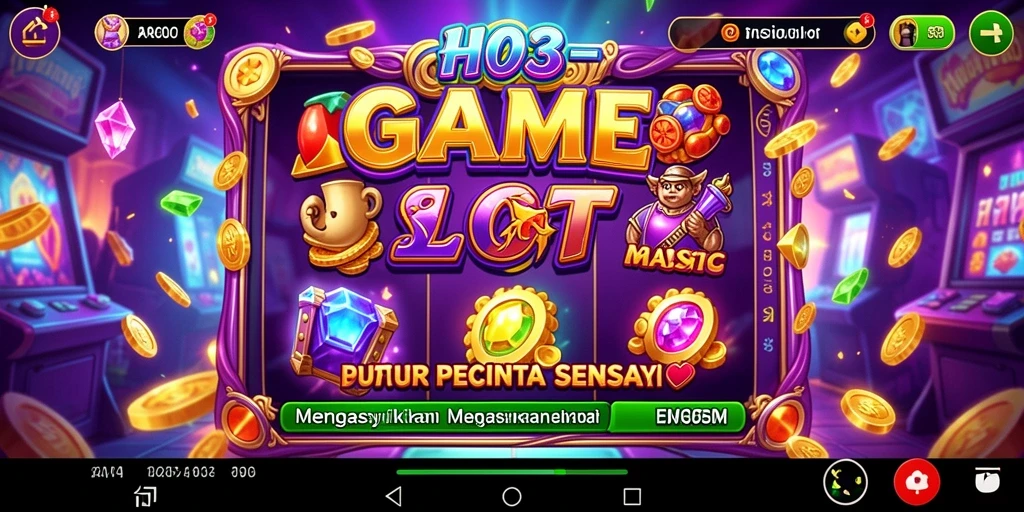 Screenshot H03 menampilkan gameplay Slot yang menarik dan penuh warna.