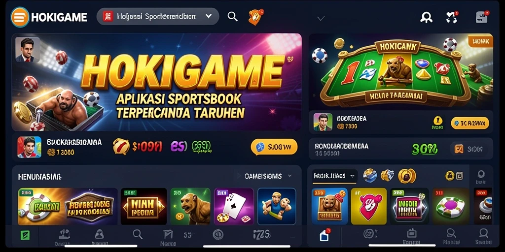 Tampilan gameplay HOKIGAME yang menarik dan interaktif.