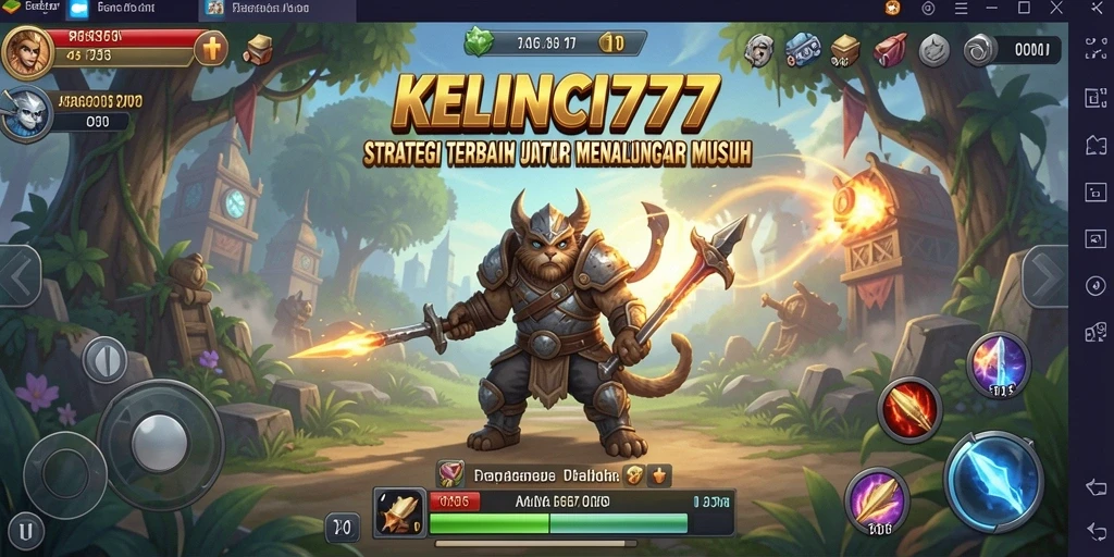 Screenshot gameplay KELINCI777 menampilkan aksi strategis yang mendebarkan.