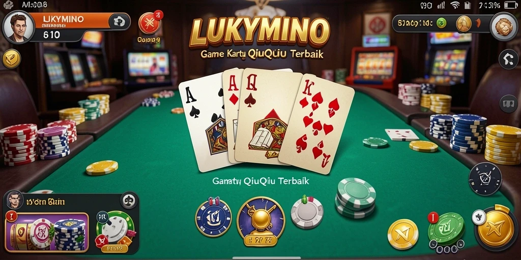 Tampilan gameplay QiuQiu yang seru dan mengasyikkan.
