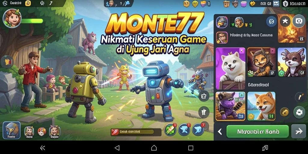 Tangkapan layar gameplay yang menarik dari <strong>MONTE77</strong>