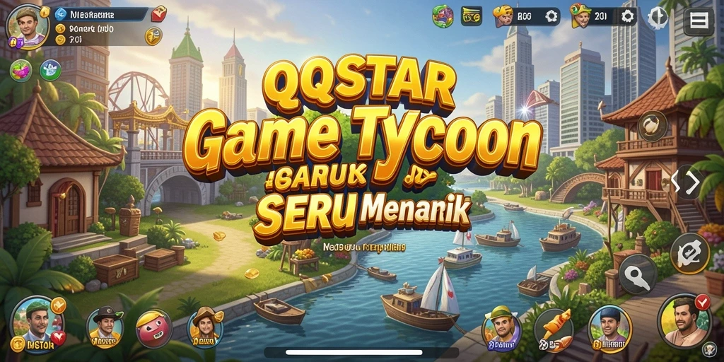 Tampilan gameplay QQSTAR yang menarik dan mendalam.