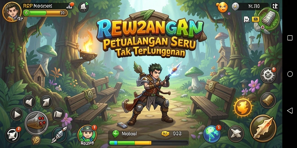 Screenshot menarik dari gameplay RP62RP yang penuh aksi.