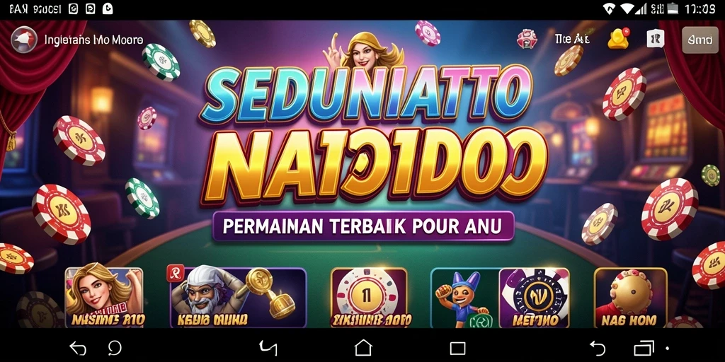 Tampilan menarik dari gameplay SEDUNIATOTO yang seru.
