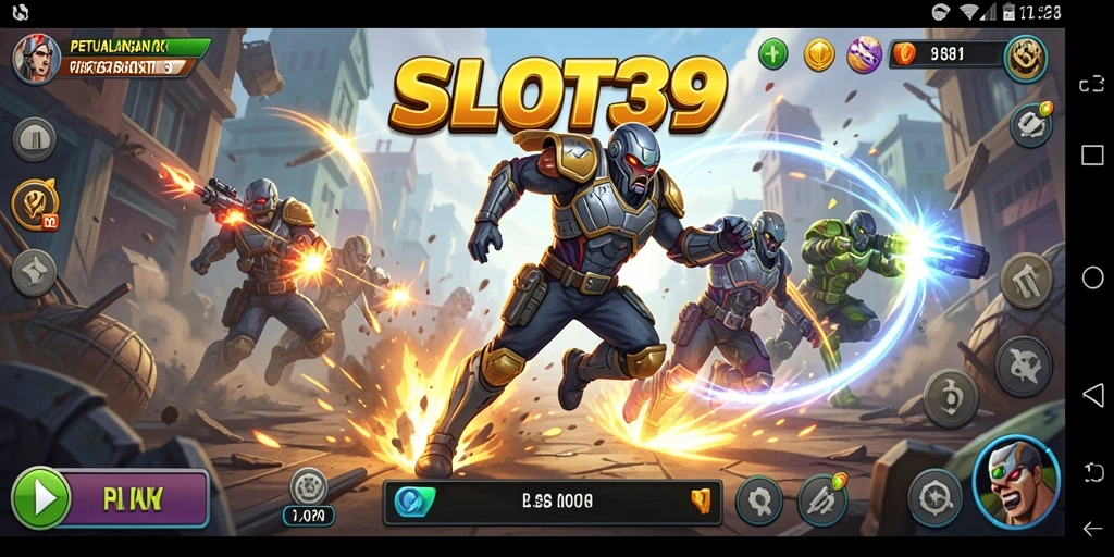 Tampilan aksi mendebarkan dari permainan SLOT39 dalam misi penuh tantangan.