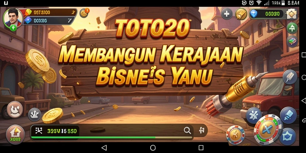 Gameplay TOTO20 menampilkan strategi dan pengelolaan bisnis yang menarik.