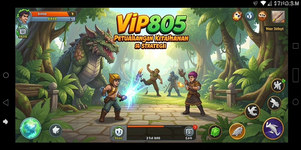 Tampilan gameplay menantang di <strong>VIP805</strong>, penuh dengan eksplorasi dan aksi.